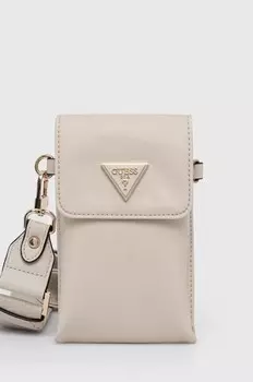 Чехол для телефона ЛАТОНА Guess, бежевый