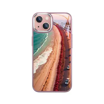 Чехол для телефона MSMF Us 10 Cents Msmf, DWFQBL7937 - Golden Shield Rose Pink