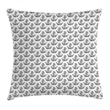 Чехол на подушку Abakuhaus, белый