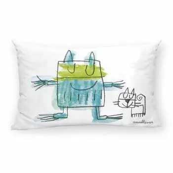 Чехол на подушку Decolores Blue Blue 30 x 50 см