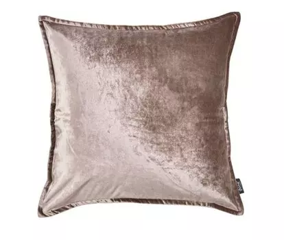 Чехол на подушку done. Glam samtweich glnzend, 65x1x65 см цвет taupe 1311