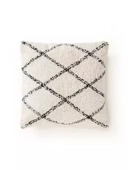 Чехол на подушку Naomi 45x45 см Кремовый benuta