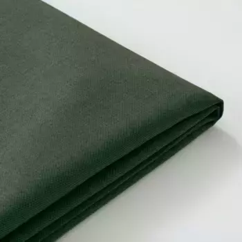 Чехол на угловой диван, 4-местный, виссле темно-зеленый PRUP IKEA