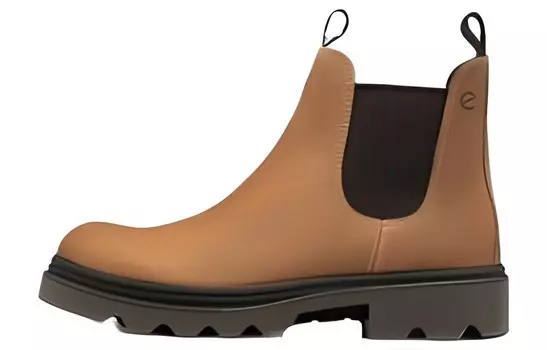 Chelsea Boot Men Amber Brown Ecco