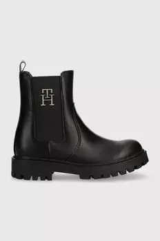 Челси челси ботинки Tommy Hilfiger, черный