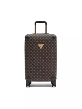 Чемодан ручной клади Guess, коричневый