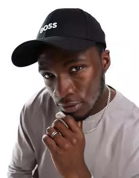 Черная бейсболка BOSS Zed