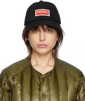 Черная бейсболка Kenzo Paris