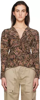 Черная блузка Zekia Isabel Marant Etoile