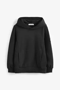 Черная детская толстовка Calvin Klein, черный