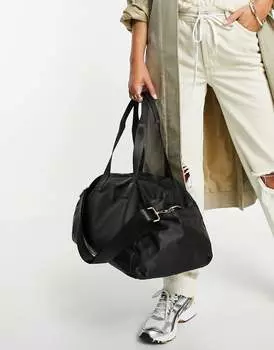 Черная дорожная сумка ASOS DESIGN