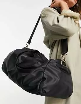Черная дорожная сумка ASOS DESIGN