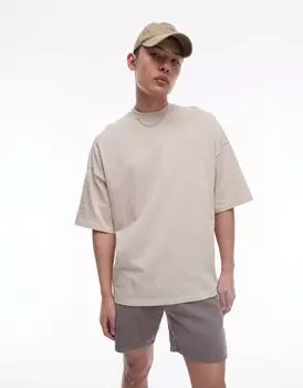 Черная футболка оверсайз Topman