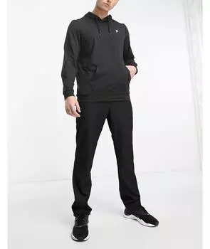 Черная худи средней плотности с логотипом Puma Golf x PTC