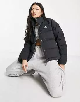 Черная куртка adidas Outdoor Helionic