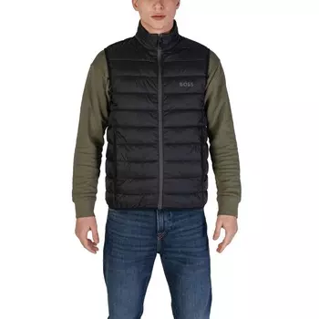 Черная куртка из полиамида Hugo Boss