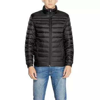 Черная куртка из полиамида Hugo Boss