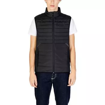 Черная куртка из полиэстера Hugo Boss