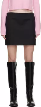 Черная мини-юбка Edda Sportmax