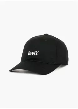 Черная мужская кепка Levis
