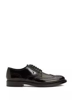 Черная мужская кожаная обувь Tod's