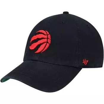 Черная мужская приталенная кепка из франшизы Toronto Raptors '47 '47