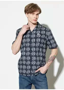 Черная мужская рубашка Regular Fit Wrangler