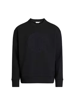 Черная мужская толстовка с воротником с капюшоном Calvin Klein