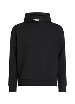 Черная мужская толстовка с воротником с капюшоном Calvin Klein