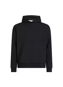 Черная мужская толстовка с воротником с капюшоном Calvin Klein