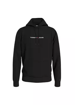Черная мужская толстовка с воротником с капюшоном Tommy Jeans