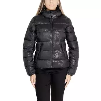 Черная полиамидная куртка Desigual