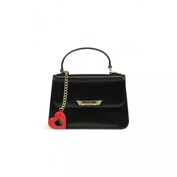 Черная полиэтиленовая сумка LOVE MOSCHINO