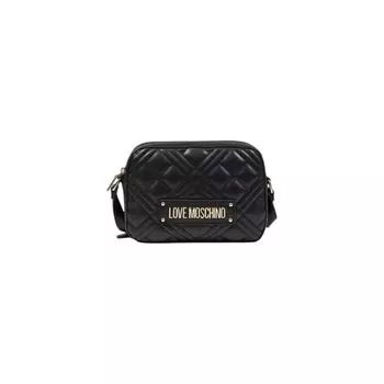 Черная полиэтиленовая сумка LOVE MOSCHINO