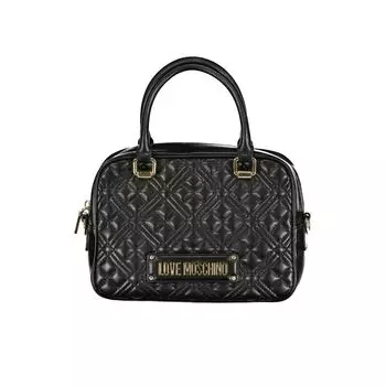 Черная полиэтиленовая сумка LOVE MOSCHINO