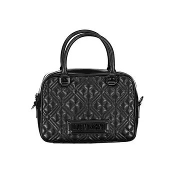 Черная полиэтиленовая сумка LOVE MOSCHINO