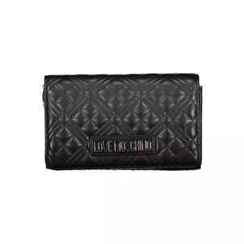 Черная полиэтиленовая сумка LOVE MOSCHINO