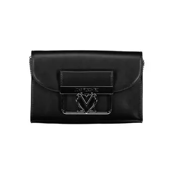 Черная полиэтиленовая сумка LOVE MOSCHINO