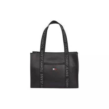 Черная полиэтиленовая сумка Tommy Hilfiger