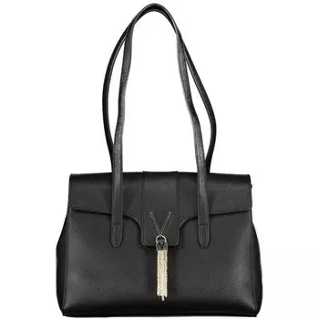 Черная полиэтиленовая сумка Valentino Bags, черный