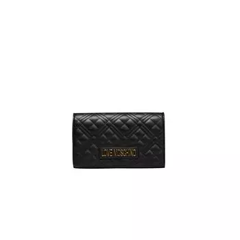 Черная полиэтиленовая женская сумка через плечо LOVE MOSCHINO