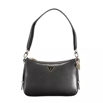 Черная полиэтиленовая женская сумка Guess Shoes