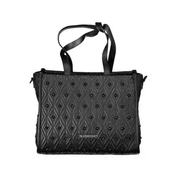 Черная полиэтиленовая женская сумка Valentino Bags