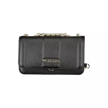 Черная полиэтиленовая женская сумка Valentino Bags