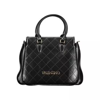 Черная полиэтиленовая женская сумка Valentino Bags