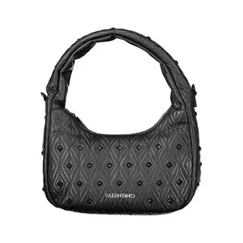 Черная полиэтиленовая женская сумка Valentino Bags