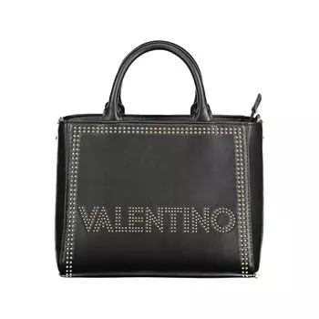 Черная полиэтиленовая женская сумка Valentino Bags