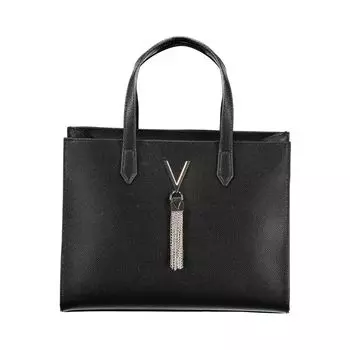 Черная полиэтиленовая женская сумка Valentino Bags