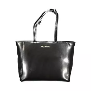 Черная полиэтиленовая женская сумка Valentino Bags