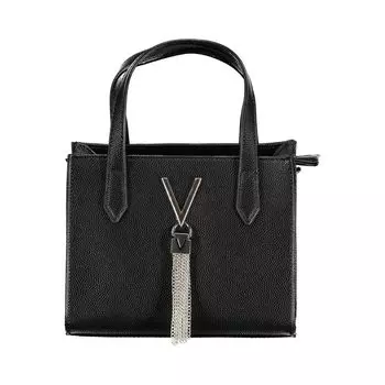 Черная полиэтиленовая женская сумка Valentino Bags